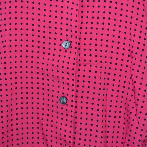 Tommy Hilfiger M Lined Polka Dot Sleeveless Dress - Picture 5 of 10